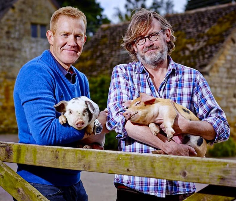 Nigel Slater and Adam Henson photo